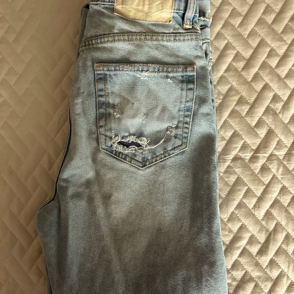Zara Blue Mom Jeans - Picture 2 of 5